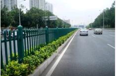 熱鍍鋅+聚乙烯浸塑鋼護欄